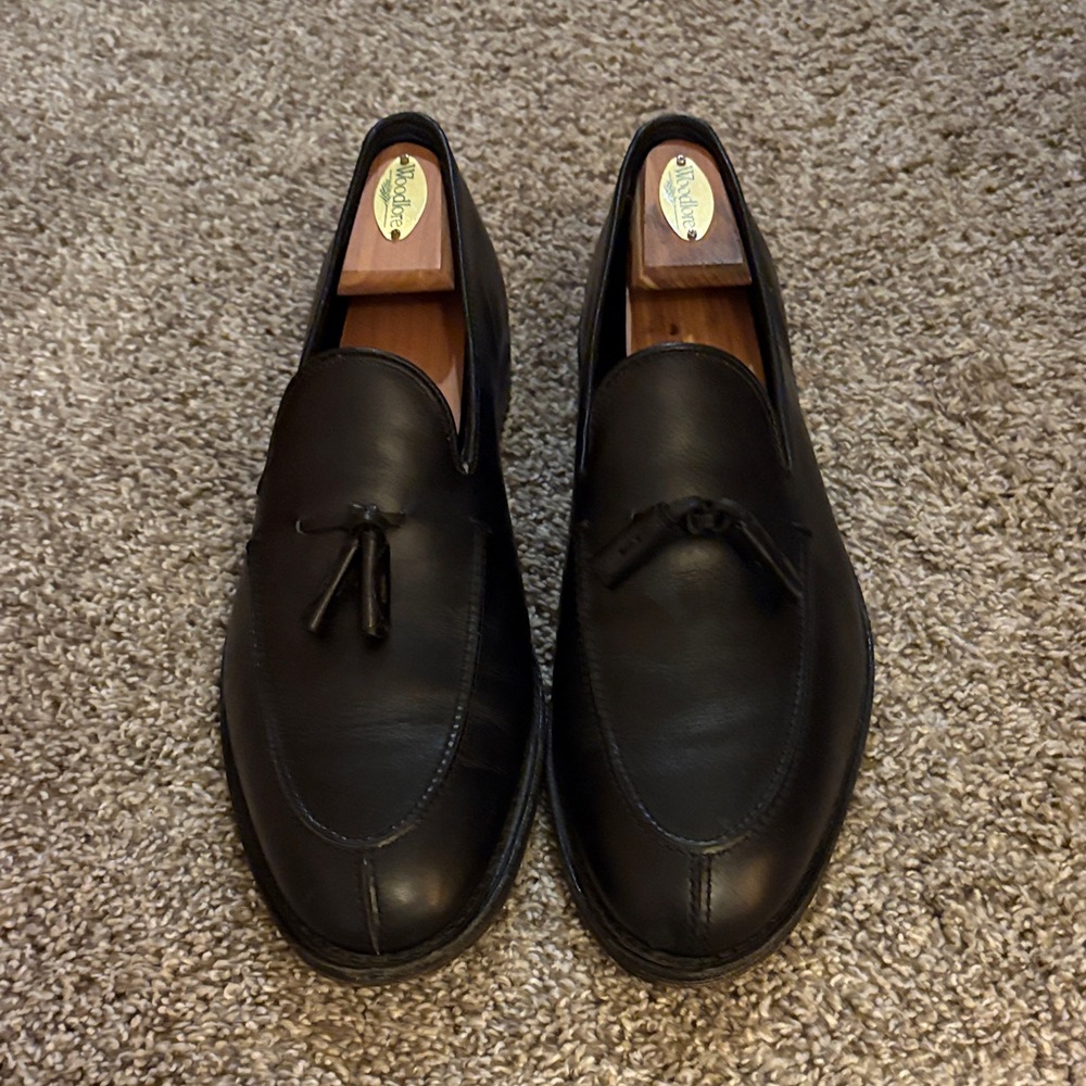 Allen Edmonds Black Tassel Loafers